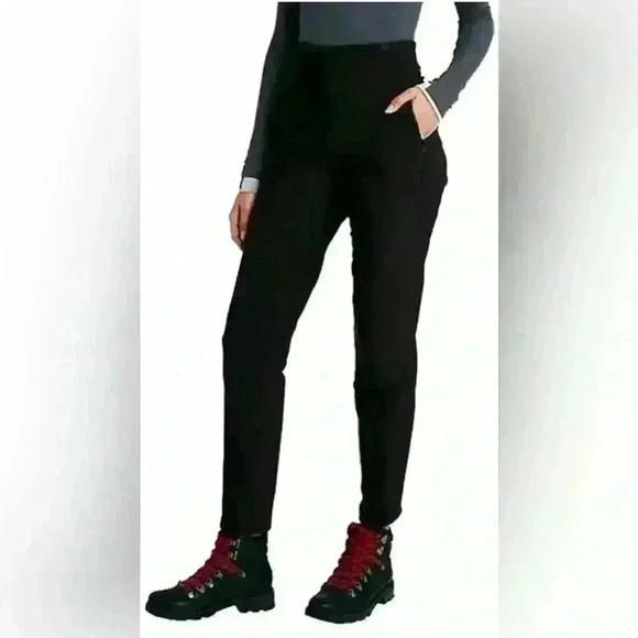 HFX Winter Tech Pants Women’s Small Black High Waisted Fleece Lined Side Zipper - Picture 3 of 16